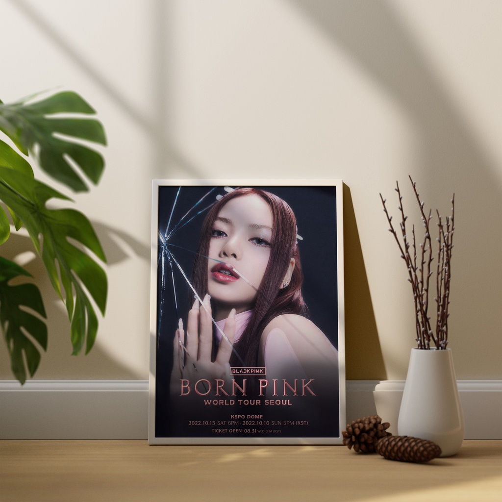 Sét 4 Poster Blackpink Born Pink