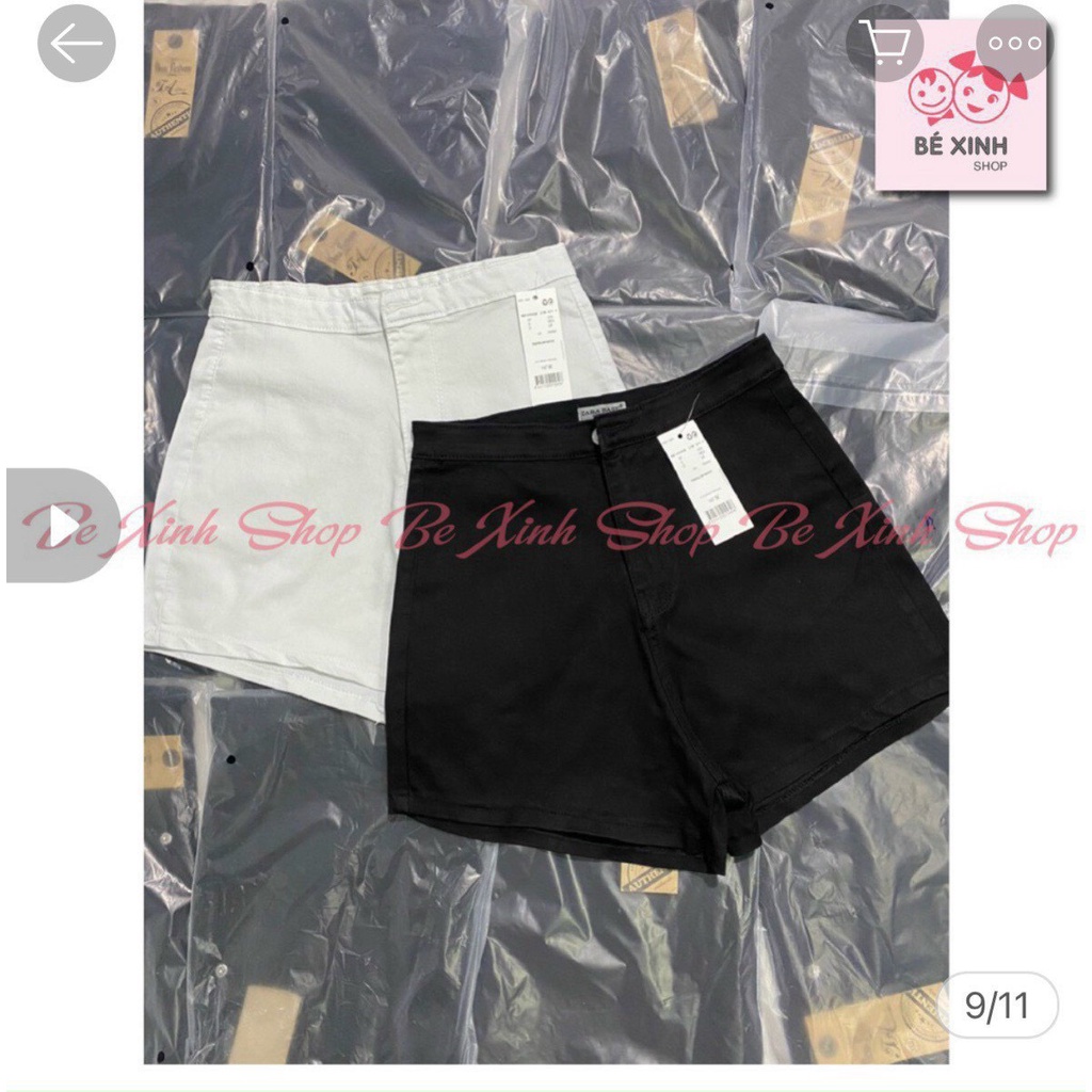 Quần Đùi Kaki Cạp Cao Kiểu Dáng Basic Hàng Thiết Kế TTP STORE