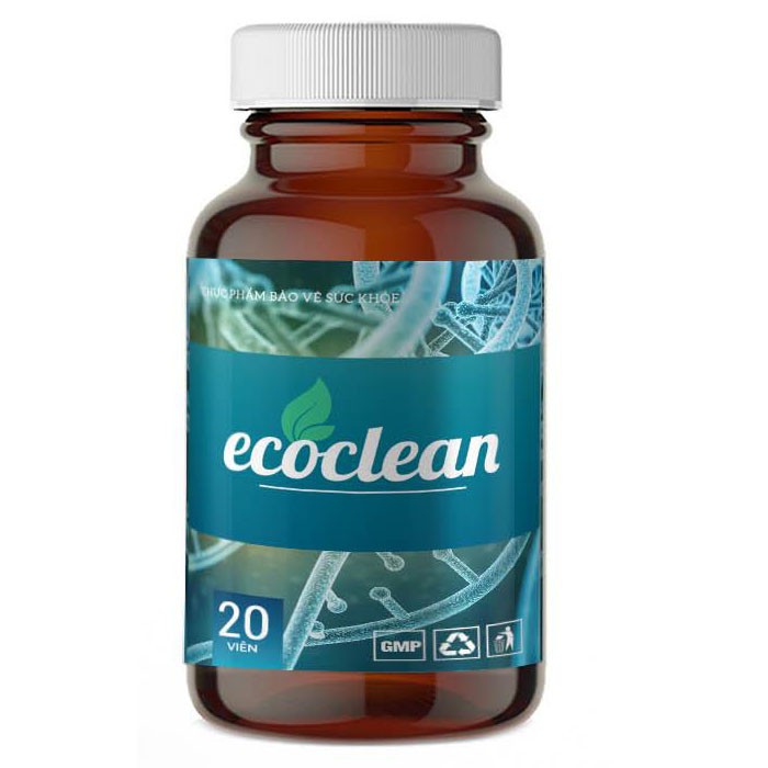 ECOCLEAN - VIÊN UỐNG HỖ TRỢ GIẢI ĐỘC CƠ THỂ , TIÊU DIỆT KÝ SINH TRÙNG AN TOÀN HIỆU QUẢ