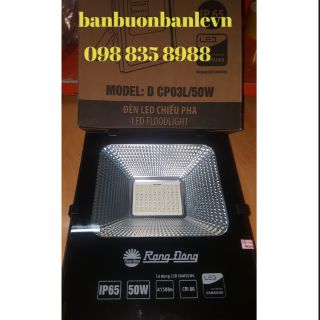 Đèn pha LED 50W Rạng Đông (Cam kết hàng chính hãng nhà máy)