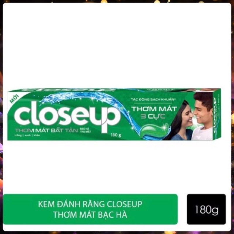 KEM ĐÁNH RĂNG CLOSE UP THƠM MÁT 180gr