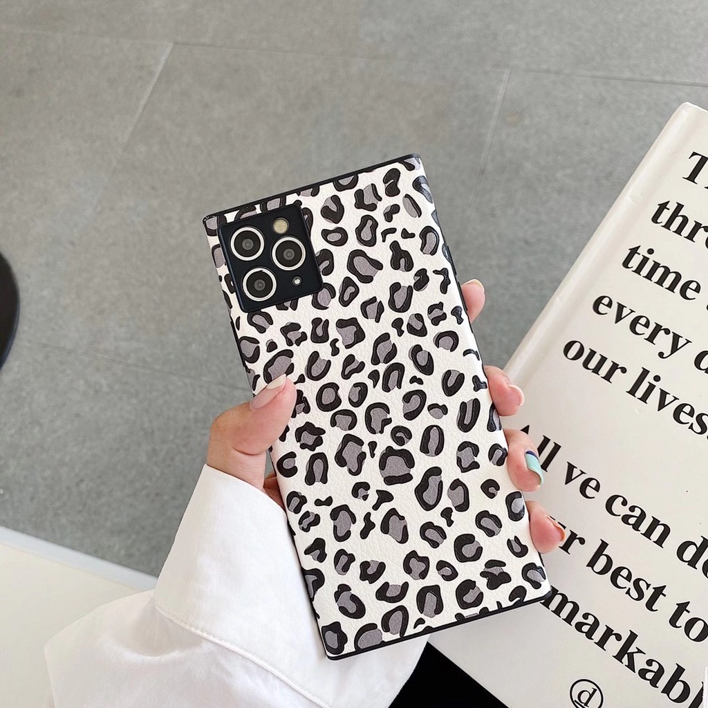 Ốp điện thoại in họa tiết da báo cho Iphone 7 8 + x Xr Xsmax 11 Pro Pro Max 12mini 12 Pro Promax | BigBuy360 - bigbuy360.vn