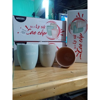 Bộ ly sứ cao cấp NESCAFE (Quà tặng của Nescafe)