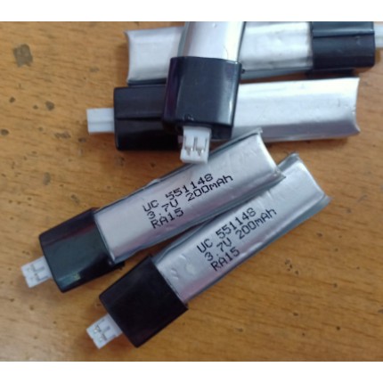 PM47 pin 3.7v 200mah cho máy bay điều khiển từ xa v911 pro dòng 4 kênh cỡ trung