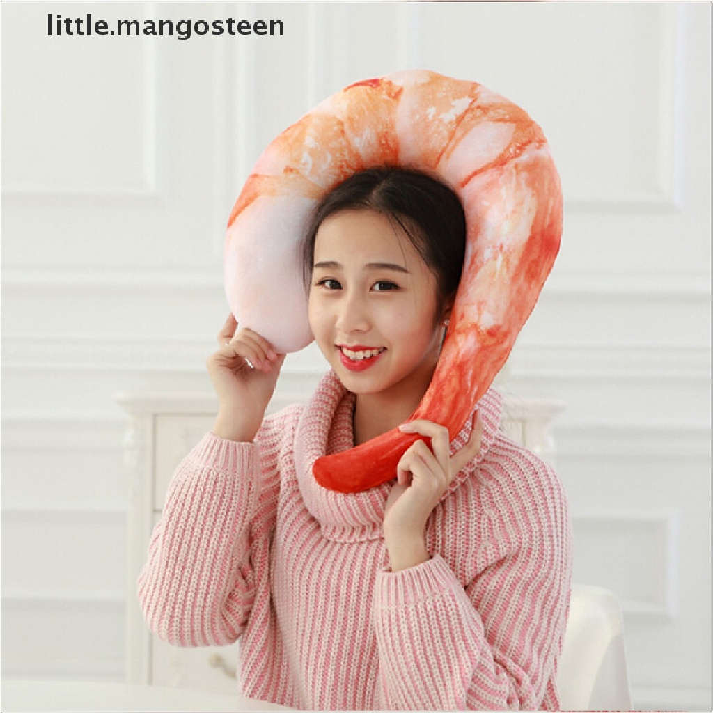 Gối Chữ U Hình Con Tôm Thời Trang