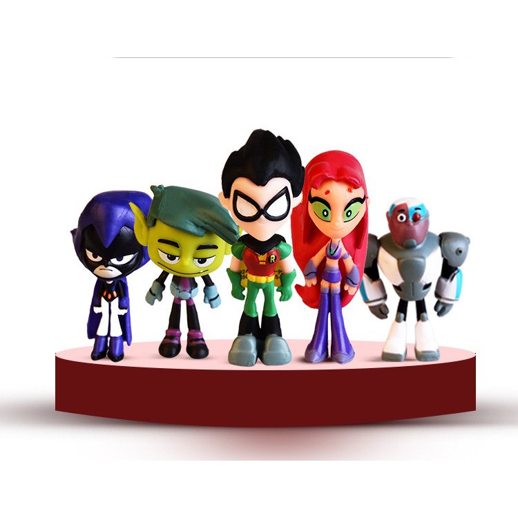 Mô hình Biệt đội titan trưng bày đồ chơi