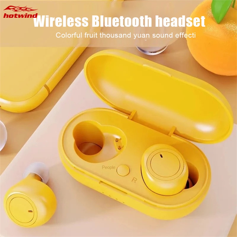 Tai Nghe Nhét Tai Hw Kết Nối Bluetooth 5.0 Không Dây