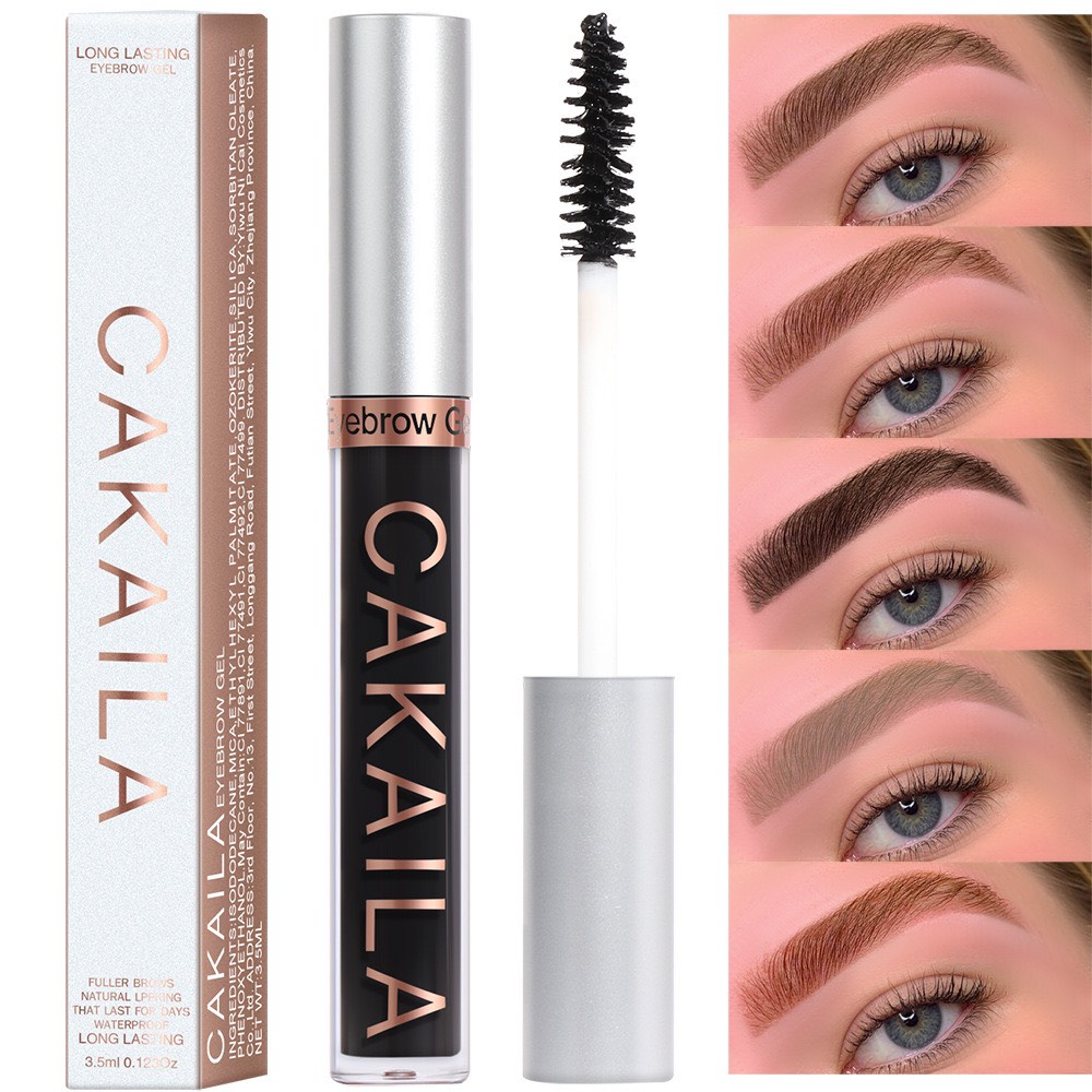 [5 Màu] Mascara Trang Điểm Chân Mày Chuyên Nghiệp Cakaila Long Lasting Eyebrow Gel 3.5ml BellaDonna Lily 19