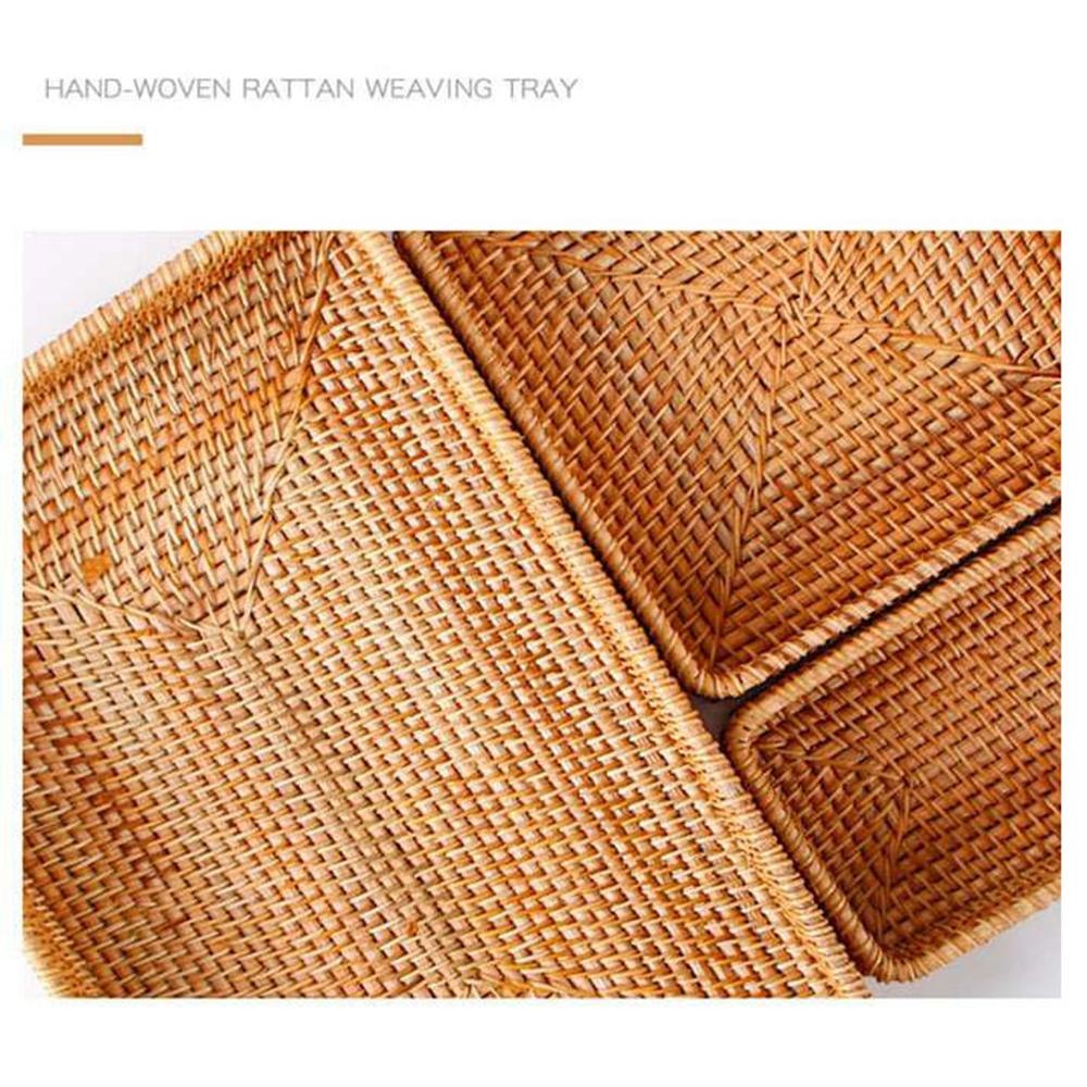 Giỏ Đan Mây Thủ Công Đựng Thực Phẩm Tiện Dụng