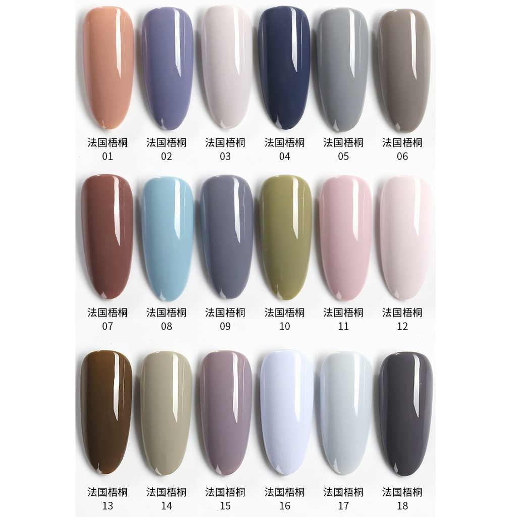 Sơn gel AS RED | Mã ORP | Tone Tươi Mát Xanh Ngọc