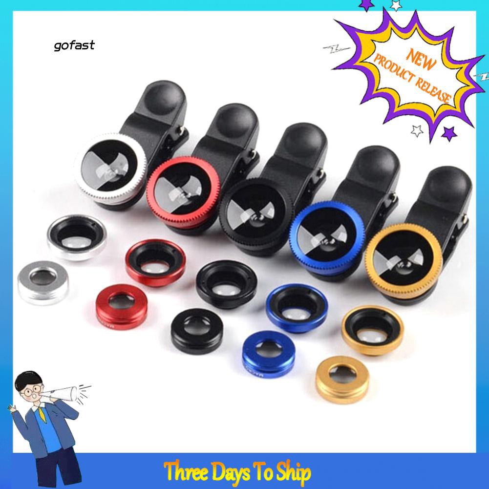 Bộ Lens Góc Siêu Rộng 3 Trong 1 Cho Điện Thoại