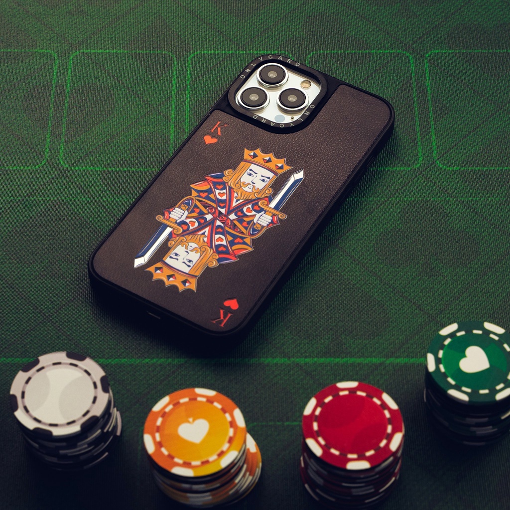 Ốp lưng thông minh ONLYCASE_POKER_17/Cho các dòng IPhone 7/7plus/8/8plus/x/xr/xs/11/12/13/pro/promax