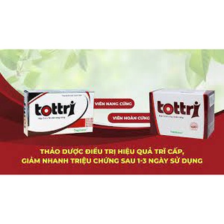 TOTTRI Traphaco ( Hộp 15 gói × 5 gam hoàn cứng)