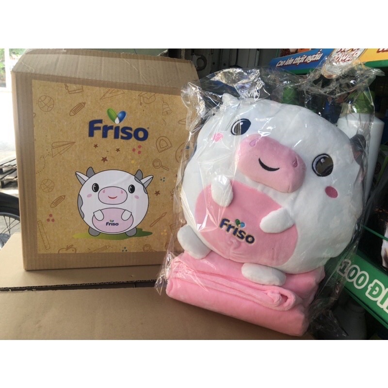 Bộ mền gối bò sữa friso
