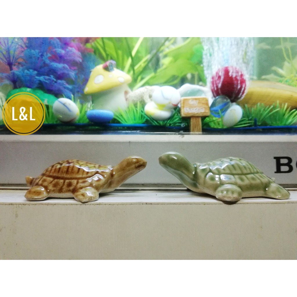 [GIÁ SỐC - GIẢM 30%]Mô hình rùa con trang trí bể cá, làm mô hình, tiểu cảnh sân vườn