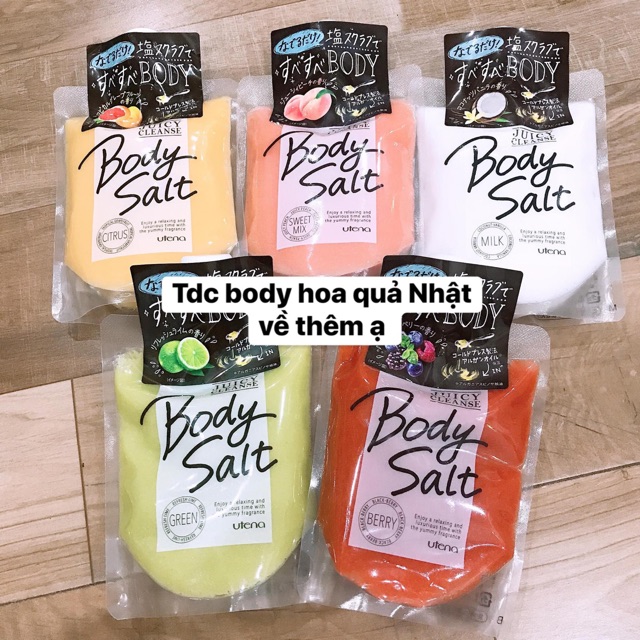 Tẩy da chết Body salt
