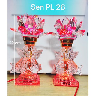Đèn thờ SEN PHA LÊ 2 TẤC 3