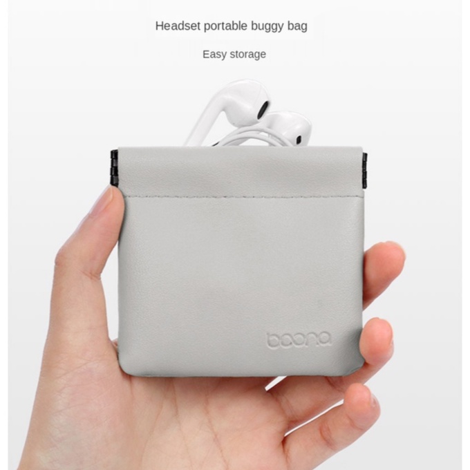 Túi Đựng Tai Nghe/ Cáp Sạc/Tiền Xu mini Tiện Dụng