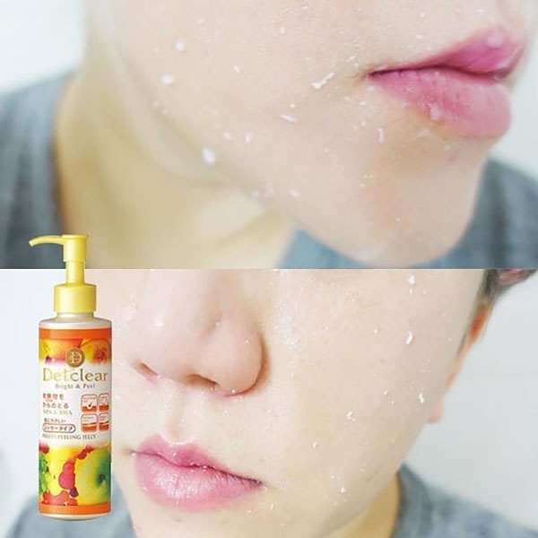 Gel tẩy tế bào chết Detclear Bright and Peel Nhật Bản