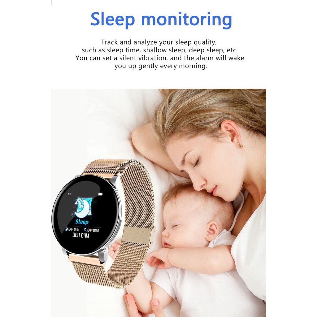 [Mã 252ELSALE hoàn 7% đơn 300K] Đồng Hồ Thông Minh W8 - Smart Watch W8 Theo Dõi Sức Khỏe - Hỗ Trợ Văn Bản Tiếng Việt