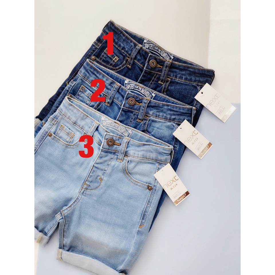 QUẦN SHORT JEANS BÉ TRAI