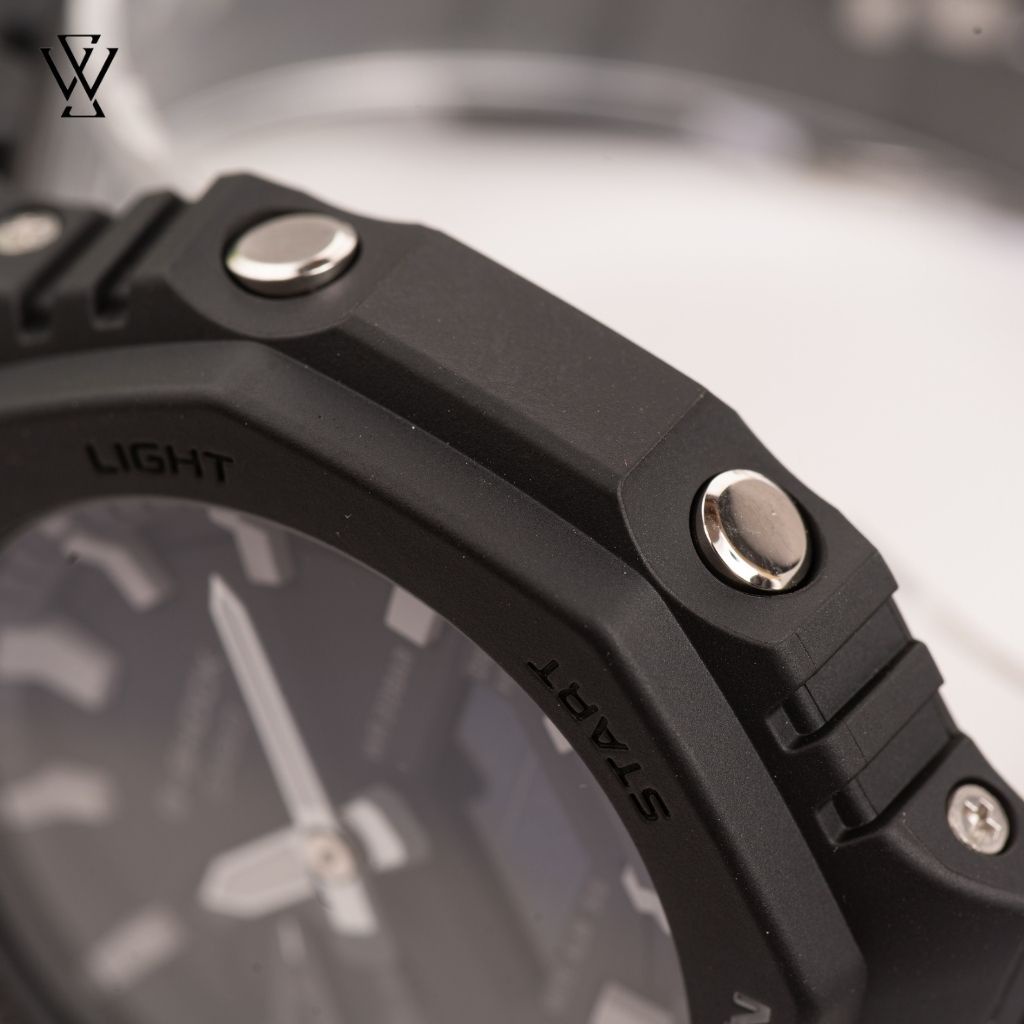 Đồng Hồ Điện Tử Nam Casio G-Shock WATCHSTORE GA-2100-1A Thiết Kế Mặt Kính Khoáng 45.4mm Kèm Dây Đeo Nhựa Tiện Lợi