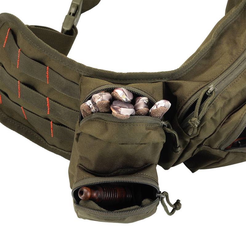 Túi đeo hông quan sát tự nhiên x-access Decathlon Solognac 7 lít nâu kaki
