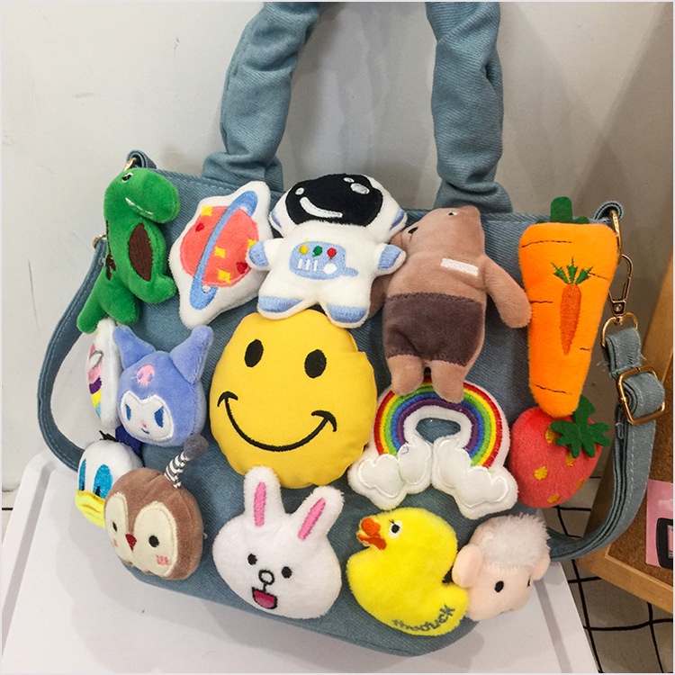 Túi Đeo Chéo Vai Hình Thú Nhồi Bông Dễ Thương