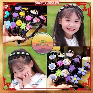 <Được Chọn Mẫu> Bờm Tóc Hàn Quốc Đính Hoa Quả Nghộ Nghĩnh Đáng Yêu Cho Bé