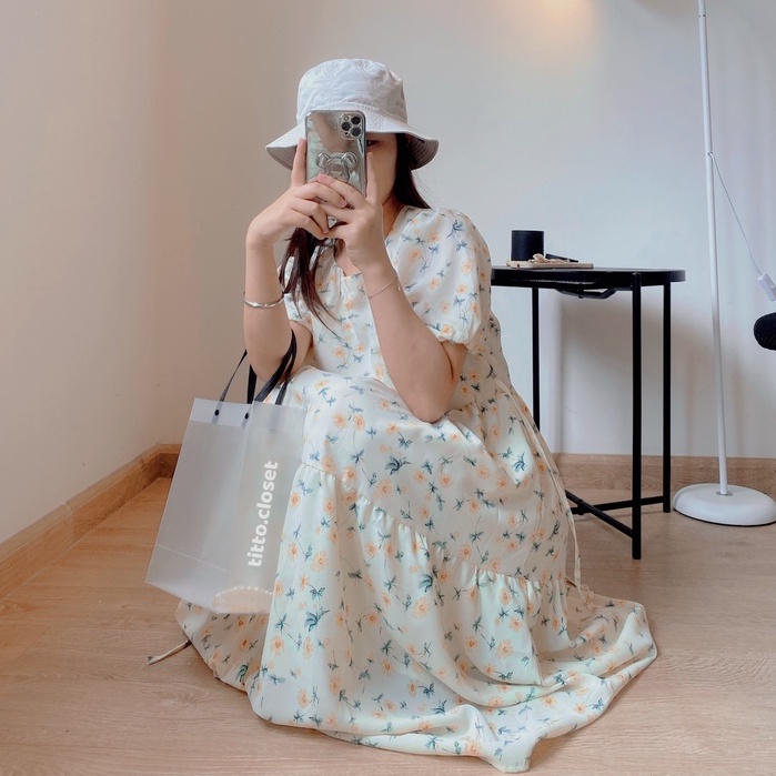 Váy Babydoll Hoa Nhí Ulzzang - Titto Closet