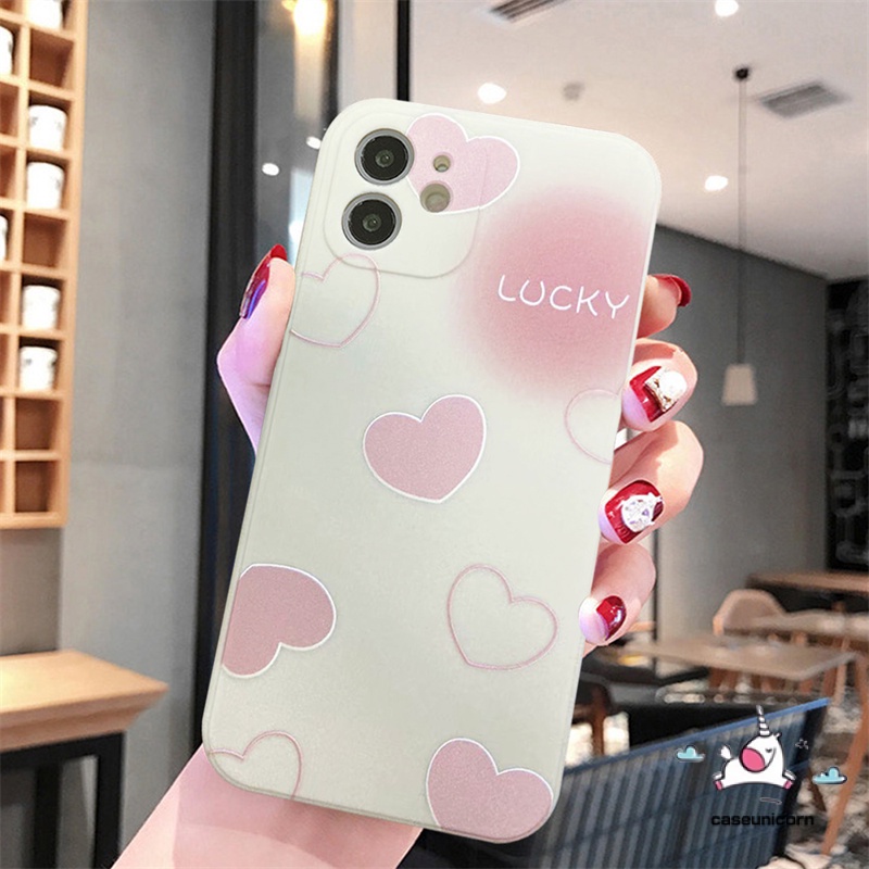 Ốp lưng iphone cạnh vuông hồng BVC 6s/6splus/7/7plus/8/8plus/x/xr/xs/11/12/13/14/pro/max/plus/promax BVC974