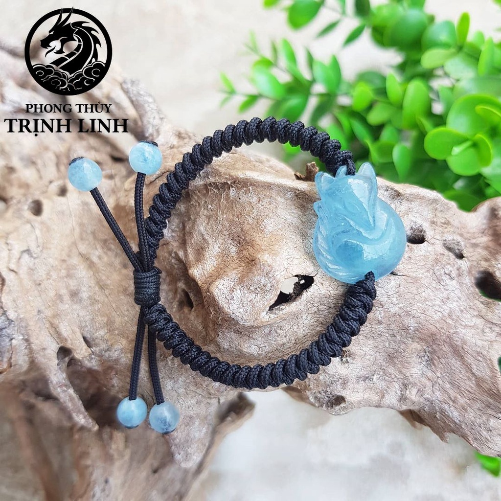 VÒNG TAY CỬU VỸ HỒ LY - TỲ HƯU XANH BIỂN