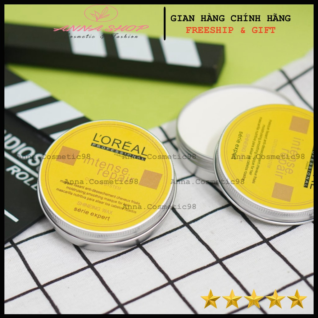 Sáp Vuốt Tóc Nam L'real Paris chất Cream Trắng Đục 80G ( giữ nếp 12-14h) | keo vuốt tóc & wax vuốt tóc chính hãng