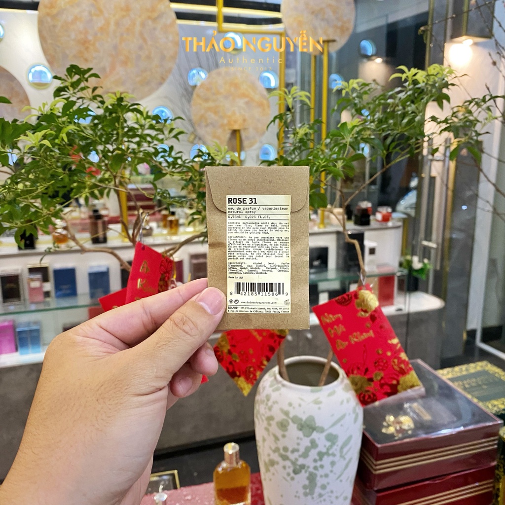 Mẫu thử nước hoa unisex Le Labo Rose 31 - Hàng chính hãng