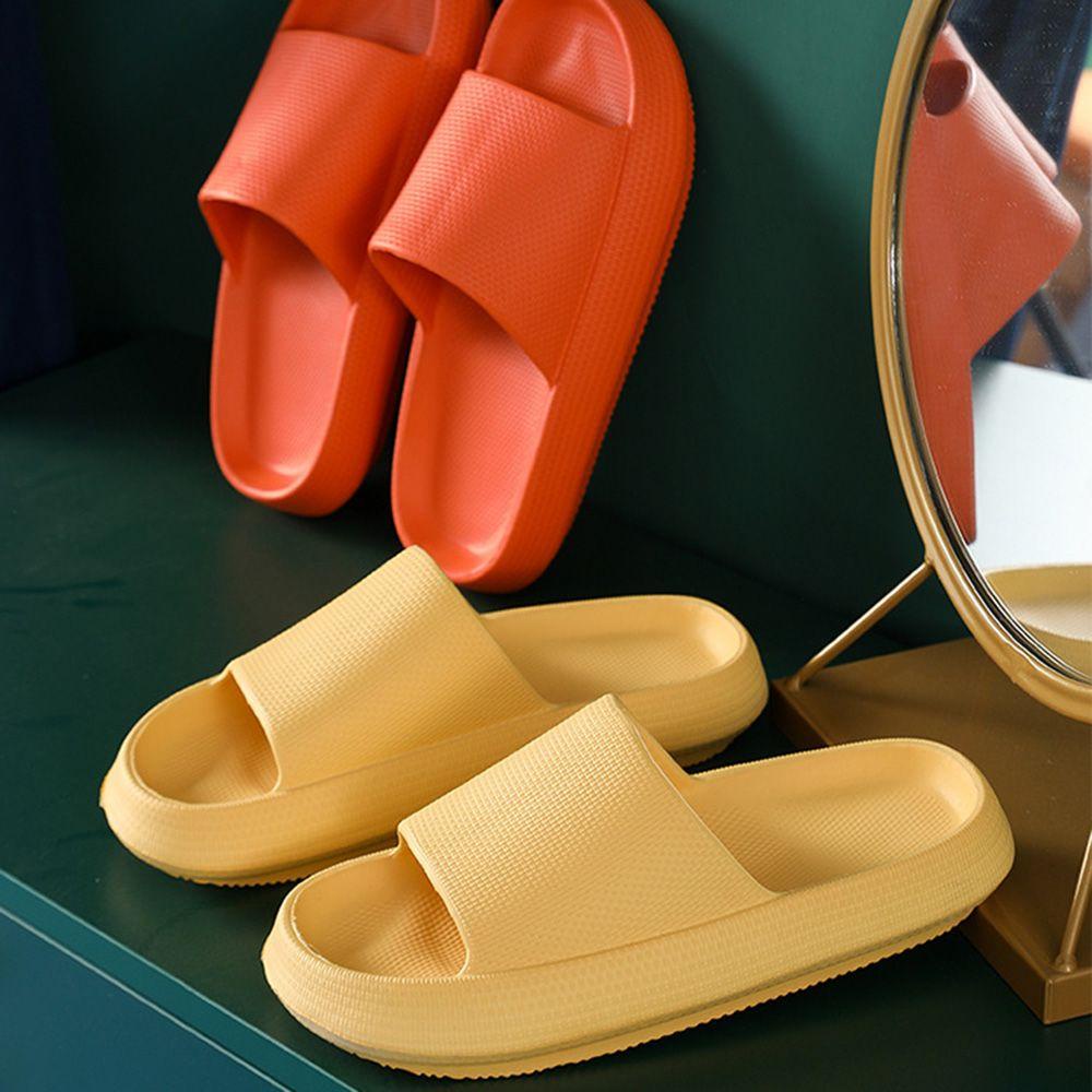 .Dép Đi Trong Nhà Tắm Đế Dày Mềm Mại Dành Cho Nam Và Nữ