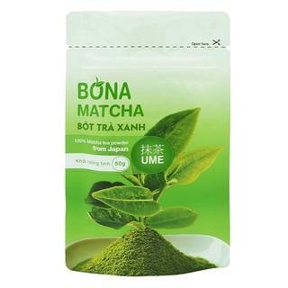 Bột trà xanh Bona Matcha dòng UME 50g