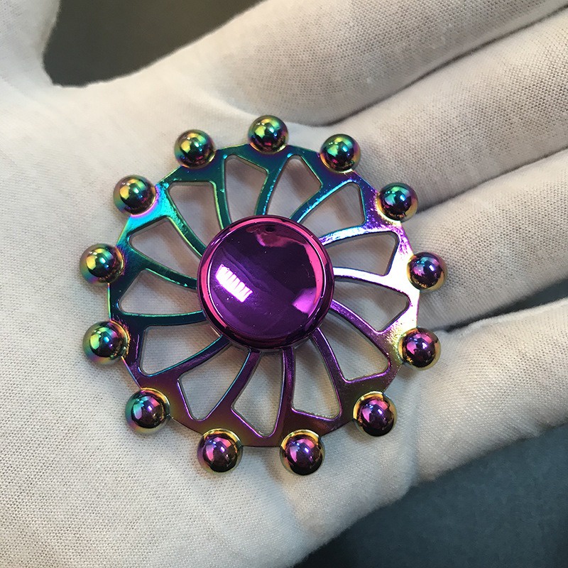 Đồ chơi Con quay Spinner nhựa bi sắt giúp giảm stress (nhiều mẫu)