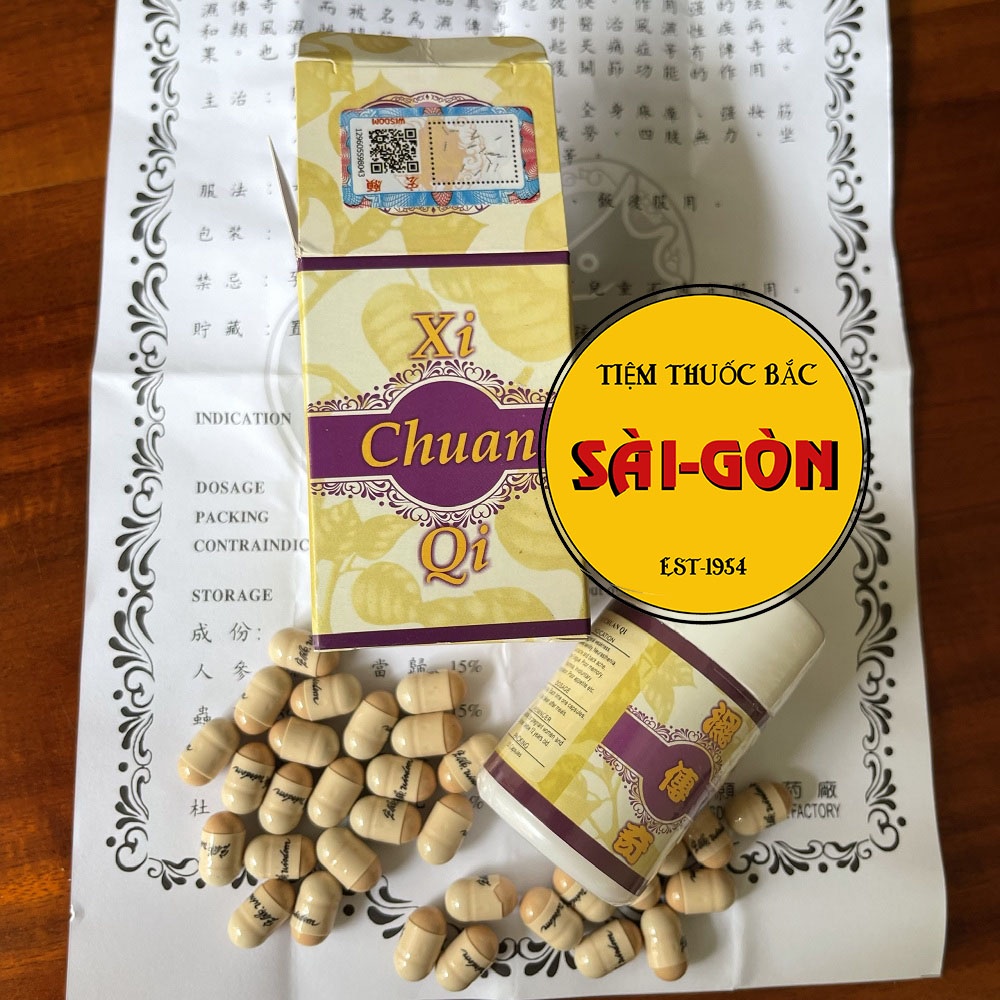 Thấp Truyền Kỳ- Xi Chuan Qi Hongkong 33 viên - Hỗ Trợ Xương Khớp, Phong Tê Thấp