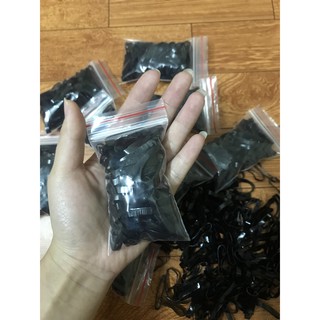 Chun buộc tóc, thun buộc tóc 1k siêu dai, siêu rẻ