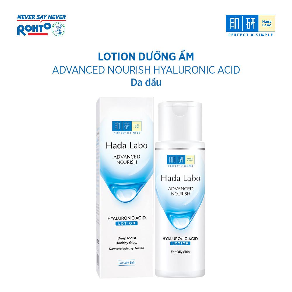 Dung dịch dưỡng ẩm tối ưu Hada Labo Advanced Nourish Lotion dùng cho da dầu 170ml