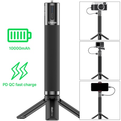 ULANZI BG-3 - HÀNG CHÍNH HÃNG - Chân Tripod tích hợp pin 10000mAh có thể sạc lại