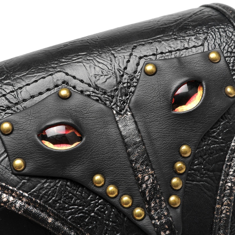 Túi Đeo Chéo Nhỏ Đựng Điện Thoại Phong Cách Gothic Cho Nữ