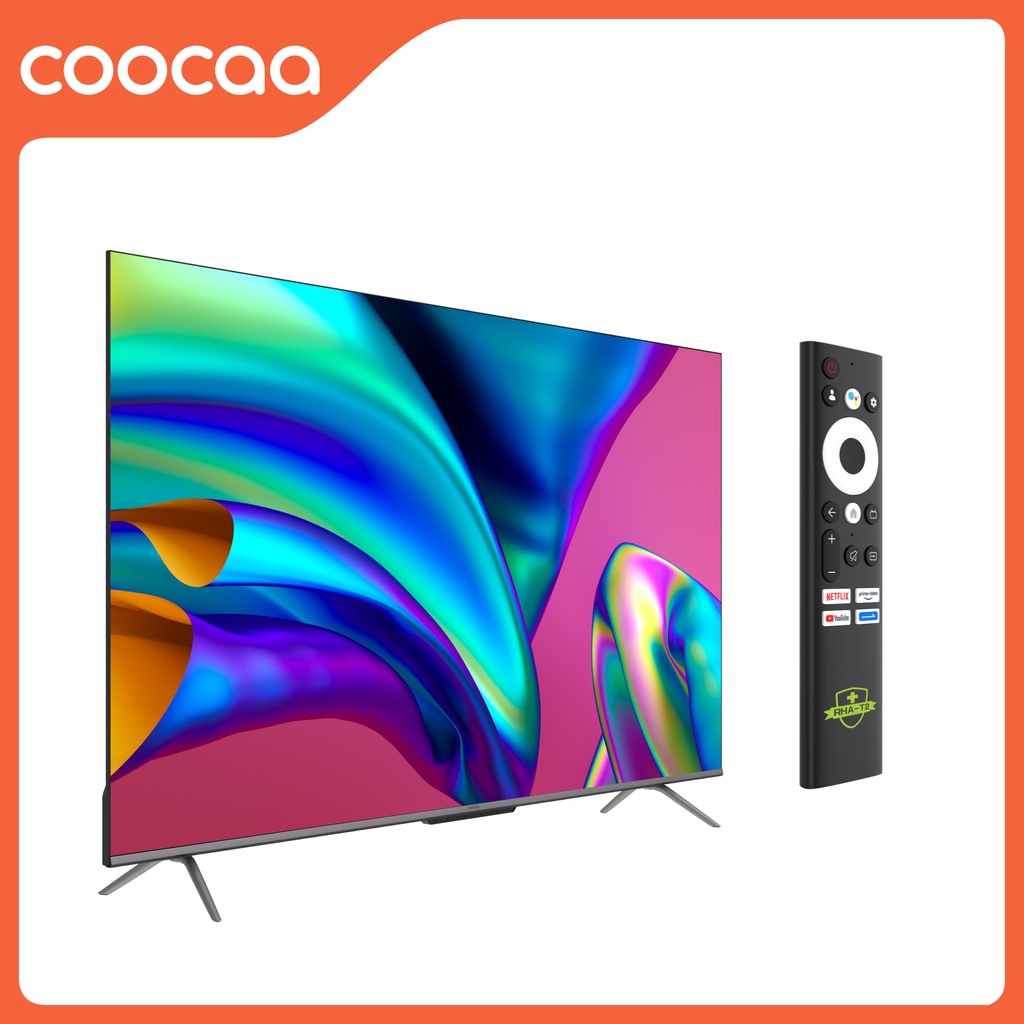 [Nhập ELCC40Z6 giảm 1TR] Google Tivi Coocaa Qled+ 55 Inch - 55Y72 Pro - Lắp Đặt Miễn Phí | BigBuy360 - bigbuy360.vn