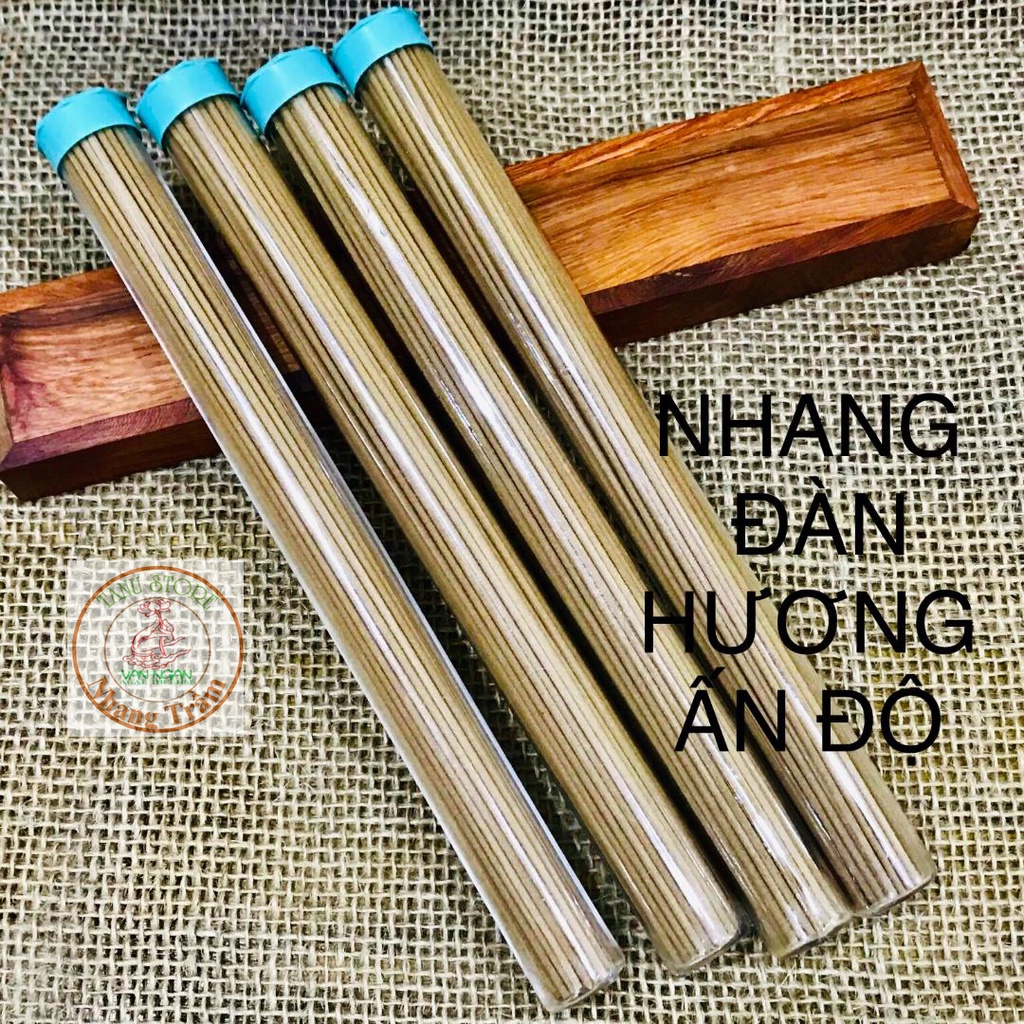 Nhang không tăm Đàn Hương Ấn Độ- Hương thơm Đậm Ngọt Thanh Lọc Không Khí- Đúng chuẩn mùi thơm đàn hương- Tanu Store