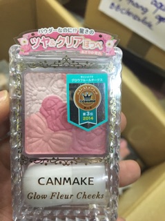 Phấn má hồng Canmake Glow Fleur Cheek