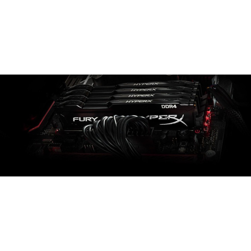 Bộ nhớ ram DDR4 8GB Bus 2666 Kingston HyperX Fury