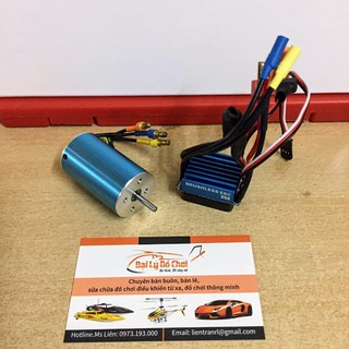 Bộ điều tốc 2440 Sensorless motor 4000KV kèm ESC 35A