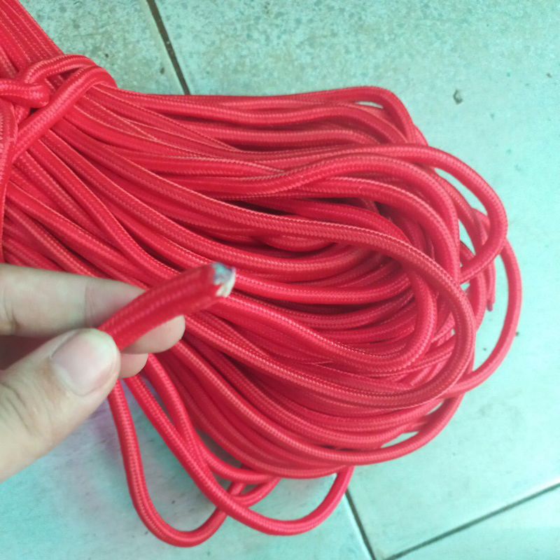 10m dây dù tròn màu size 6mm dùng để trang trí làm handmade
