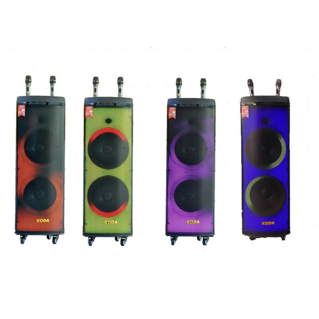 Loa kéo Koda Party Box 2120 bass đôi 30cm