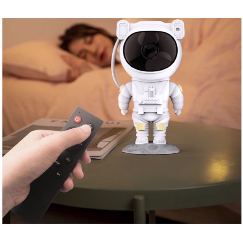 Đèn LED Phi Hành Gia, Đèn Chiếu Sao Thiên Hà, Đèn Trang Trí, Đèn Ngủ, Đèn Phòng Bay